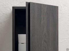 Hanging wall unit with vertical nailing