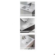 Atlantic Recessed D.50 bathroom vanity - washbasin models