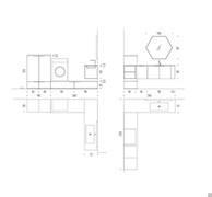 Specific measurements for the Oasis L06 laundry unit