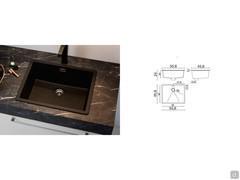 Specific measurements for the Helix washbasin 