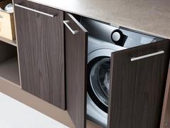 Oasis L05 laundry unit with washing machine compartment 