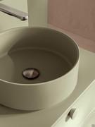 Frame Tuttofuori countertop vanity unit with Trieste washbasin in Minera-kolor