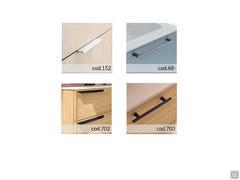 Iron frame bathroom cabinet N107 Frame - Various models of handles available