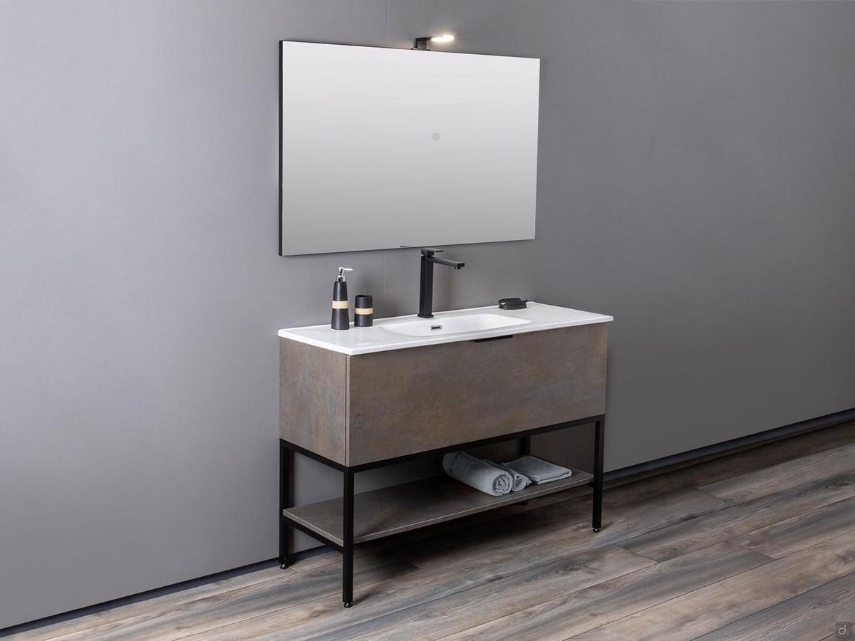 Bathroom cabinet with metal frame N75 Atlantic