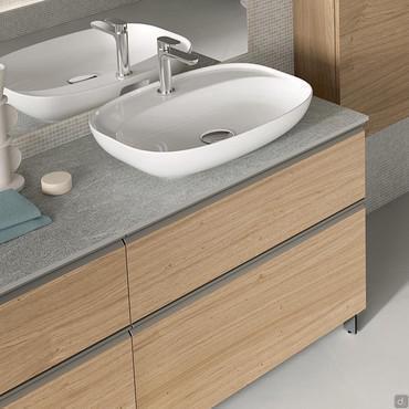 Washbasin unit 50 cm deep Atlantic