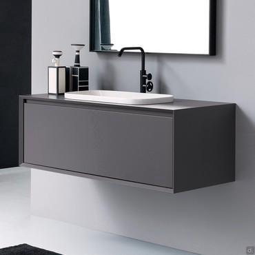 Bathroom cabinet with inset sink Atlantic 