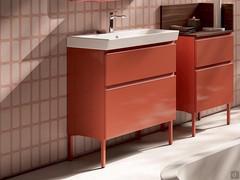 Bathroom furniture with reduced depth cm p.37 Atlantic Consolle in the h.62,5 cm version with 20 cm feet to match the fronts