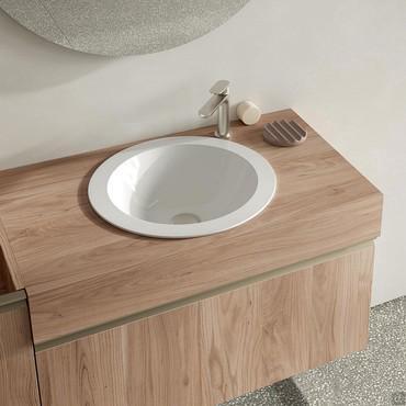 Atlantic modern wall-mounted bathroom furniture