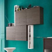 Atlantic modern bathroom wall unit - combination of cm 50 h.50 wall units