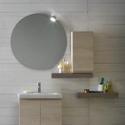 Atlantic modern bathroom wall unit combined with the Atlantic shelf