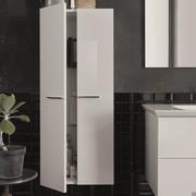 Atlantic bathroom wall unit - h.199,3 - white glossy lacquer