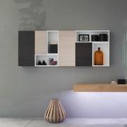 Atlantic / Frame bathroom open wall unit with Atlantic wall unit