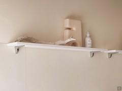 Custom-made shelf for Atlantic / Frame bathroom, also available 3.5 or 4 cm thick