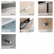 Handles available with the Oasis wall cabinets