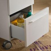 Atlantic bathroom trolley with drawers (finish and handle not available)