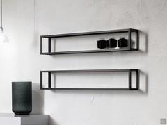 Double Atlantic / Frame metal shelf, ideal for extra storage space without weighing down the wall with hinged wall units