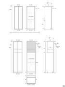 Specific measurements - 2 washing machine and tumble dryer doors