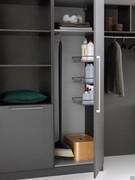 Oasis laundry-room column cupboard with door and 1 standard shelf