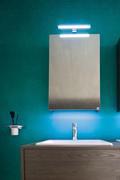 Simply bathroom mirror with storage compartment - cm 50 with Tod lamp