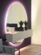 Mirror Julius available round, rectangular, square or shaped made to measure