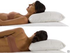 Ergonomics of the pillow MemoGel h.13 cm