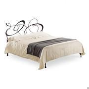 Ghirigori modern iron bed without footboard