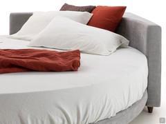 Round bed Wheel in Makkian stain-resistant fabric