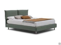 Textile bed Sofy with bed frame h.20