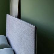 Subtle and slim headboard 