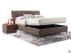 Ambra bed with storage bed frame h.25 cm raised from the floor