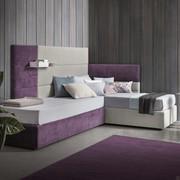 Tamia has a removable bed frame cover available in different colours