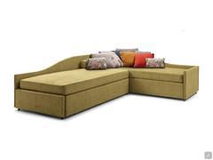 Rango transformable single bed, corner version obtained with two SS single beds together