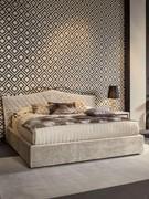 Double bed Valentino by Cantori that can also be equipped with a capacious storage box