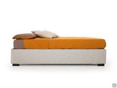 Squared smooth bed frame -  More&Plus