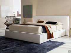 Bed Atlas with Yoshi bed frame 34 cm high