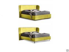 Bed Colibrì in Smart and York bed frame versions