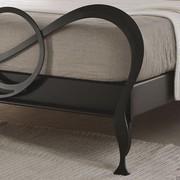 J'Adore footboard in laser cut ion