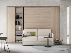 space-saving murphy bed Full - composition with the matching two-seat sofa Holdem