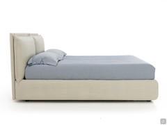 Proportions and side view of the Blend double bed 160x200 cm