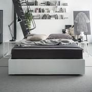 Bed without a headboard Etienne perfect for placement in the center of a modern bedroom