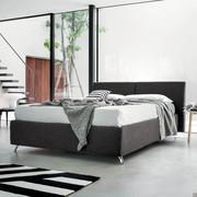 Alistair fabric storage bed