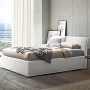 Letto matrimoniale bianco Easton