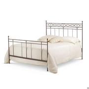 Sirolo double country chic iron bed by Cantori