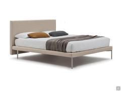 Upholstered double bed Sirio with bed frame h.9