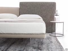 Detail of the proportions between the upholstered bed-frame h.5 and headboards with different heights