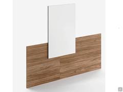 Suspended accessories for Freeport bed paneling - Rectangular mirror