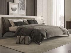 Solid wood double bed Nelson by Cattelan