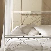 Raphael iron four-poster bed