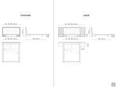 Letto matrimoniale Nelson di Bonaldo - Modelli e Dimensioni