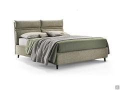 Lesley adjustable-back bed featuring headboard with reclining relaxation cushions